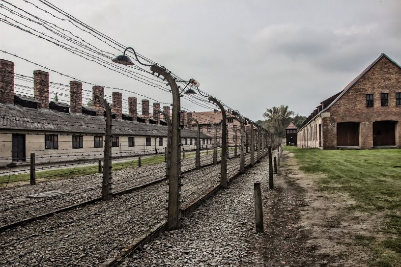 Blick auf die Zaunanlage des Konzentrationslagers Auschwitz. Foto: Pixabay
